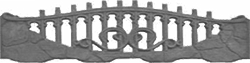 Пазловый бут ажур 2000x500 мм