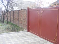 Ворота калитка Харьков Фото 1