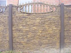 Покраска еврозаборов в Харькове Фото 1