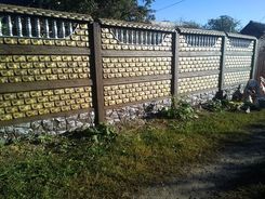 Покраска еврозаборов в Харькове Фото 13