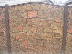 Покраска еврозаборов в Харькове Фото 3