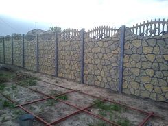 Покраска еврозаборов в Харькове Фото 5