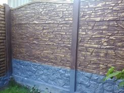 Покраска еврозаборов в Харькове Фото 6