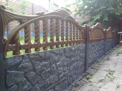 Покраска еврозаборов в Харькове Фото 8