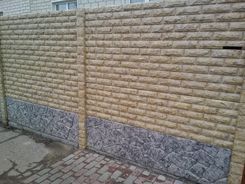 еврозабор из гранилита