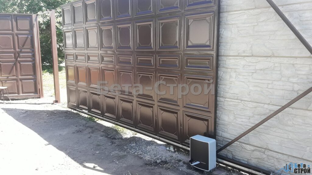 Фото автоматические ворота Харьков