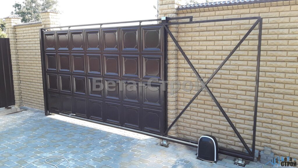 Фото автоматика для ворот под ключ