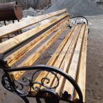 Скамейка с элементами ковки Харьков