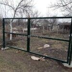 Установка и изготовление ворот