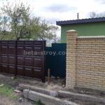 Современные ворота и забор в Харькове